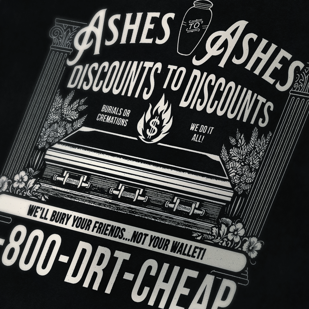 Ashes to Ashes Tee (Black)